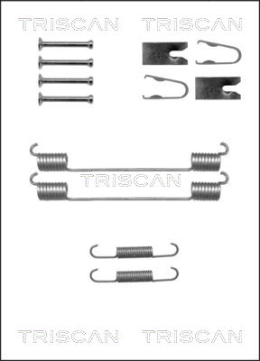 Set accesorii, sabot de frana 8105 102612 TRISCAN