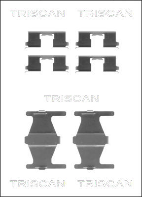 Set accesorii, placute frana 8105 141589 TRISCAN