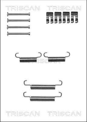 Set accesorii, saboti frana parcare 8105 152560 TRISCAN