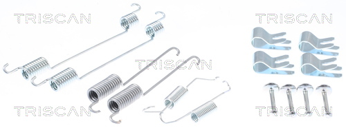 Set accesorii, sabot de frana 8105 162581 TRISCAN