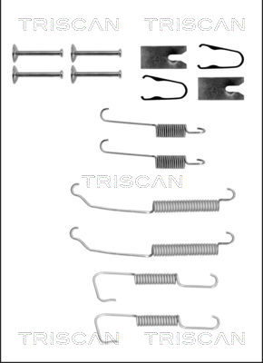 Set accesorii, sabot de frana 8105 232559 TRISCAN
