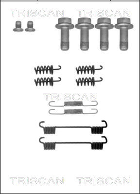 Set accesorii, saboti frana parcare 8105 232565 TRISCAN