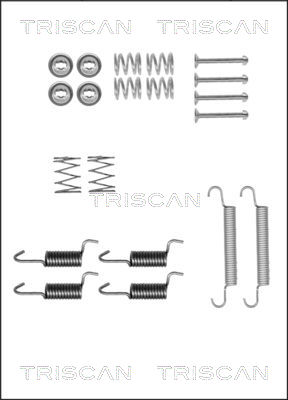 Set accesorii, saboti frana parcare 8105 432588 TRISCAN