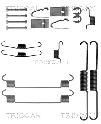 Set accesorii, sabot de frana 8105 691624 TRISCAN