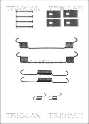 Set accesorii, sabot de frana 8105 692003 TRISCAN