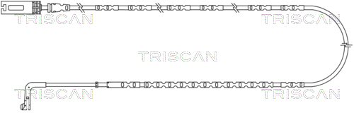 Senzor de avertizare,uzura placute de frana 8115 11032 TRISCAN