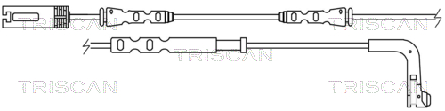 Senzor de avertizare,uzura placute de frana 8115 11035 TRISCAN