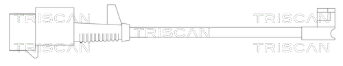 Senzor de avertizare,uzura placute de frana 8115 15001 TRISCAN