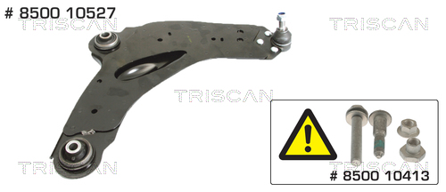 Brat, suspensie roata 8500 10527 TRISCAN