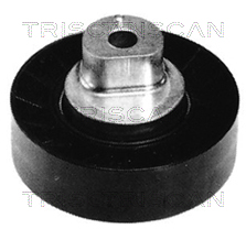 Rola ghidare/conducere, curea transmisie 8641 112001 TRISCAN
