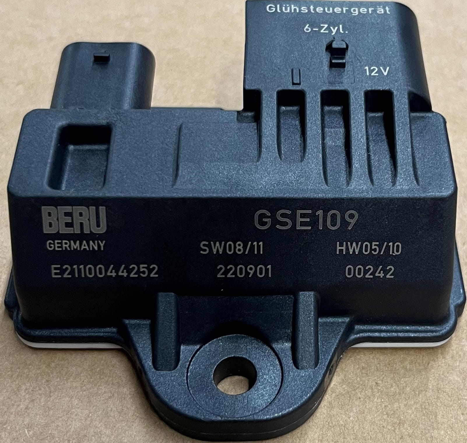 Unitate de control,bujii incandescente GSE109 BorgWarner (BERU)