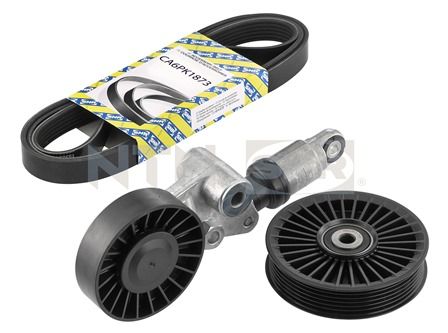 Set curea transmisie cu caneluri KA853.00 SNR