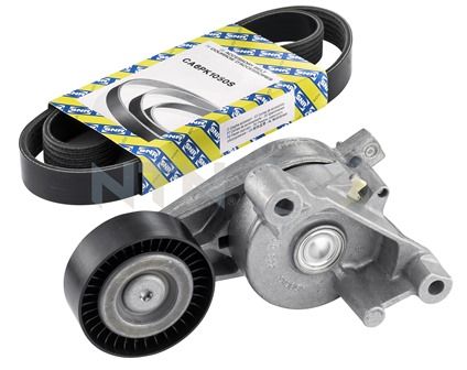 Set curea transmisie cu caneluri KA857.01 SNR