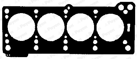 Garnitura, chiulasa BX720 PAYEN