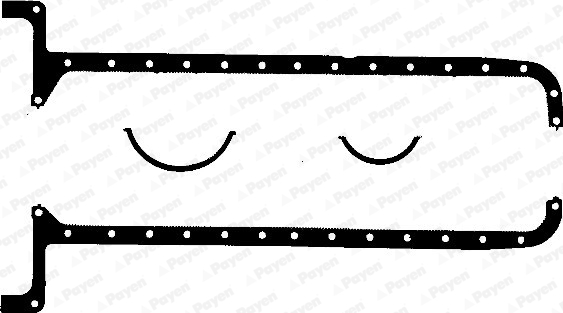 Set garnituri, baie ulei HC398 PAYEN