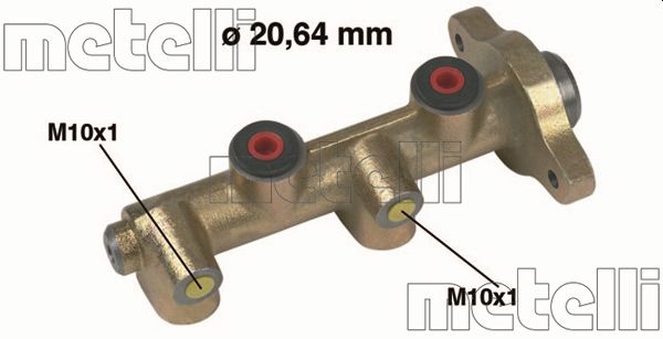 Pompa centrala, frana 05-0117 METELLI