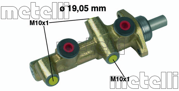 Pompa centrala, frana 05-0138 METELLI