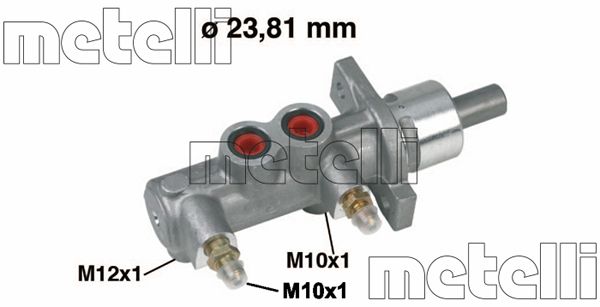 Pompa centrala, frana 05-0165 METELLI