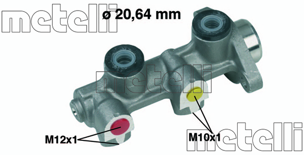 Pompa centrala, frana 05-0190 METELLI