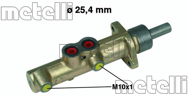 Pompa centrala, frana 05-0235 METELLI