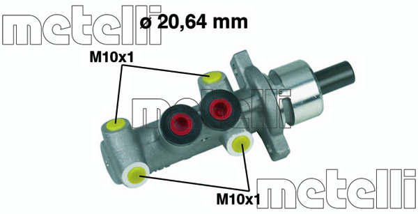 Pompa centrala, frana 05-0245 METELLI