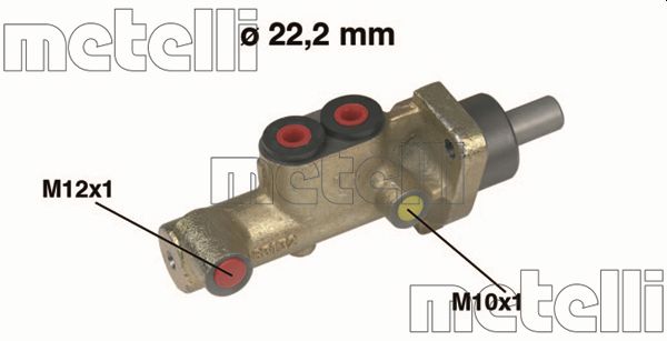 Pompa centrala, frana 05-0246 METELLI