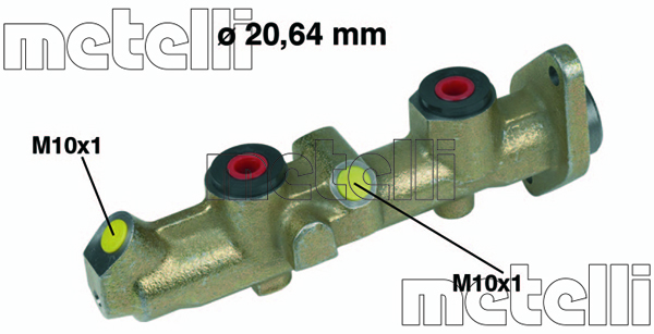 Pompa centrala, frana 05-0251 METELLI