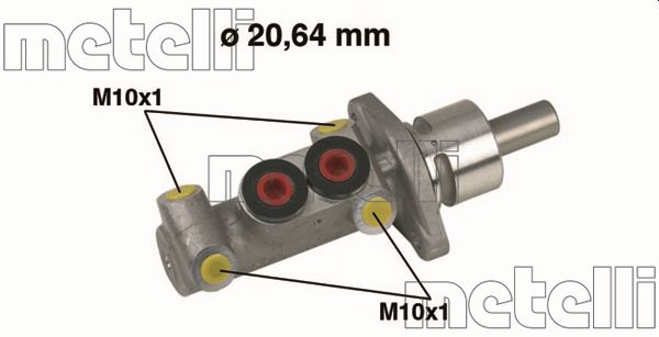 Pompa centrala, frana 05-0277 METELLI