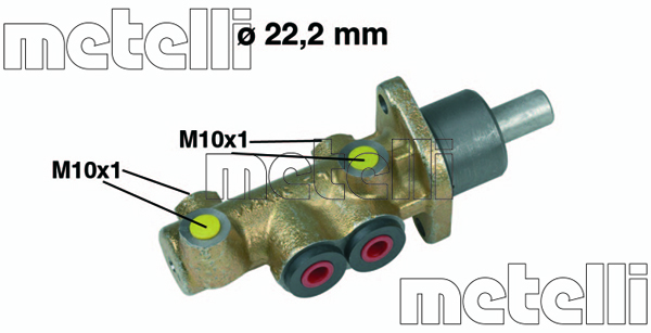 Pompa centrala, frana 05-0278 METELLI