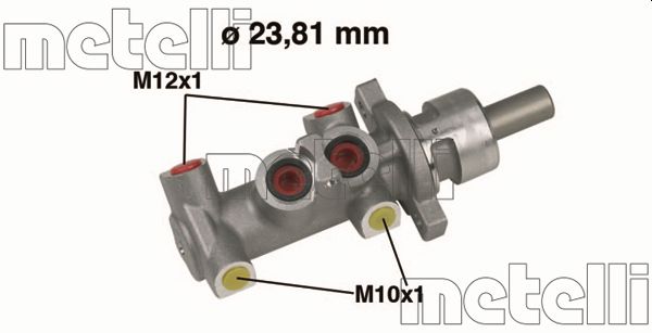 Pompa centrala, frana 05-0301 METELLI