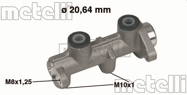 Pompa centrala, frana 05-0306 METELLI