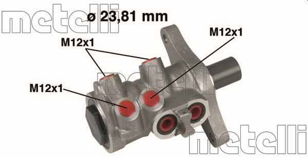 Pompa centrala, frana 05-0313 METELLI