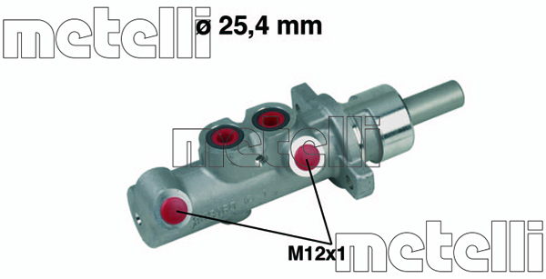 Pompa centrala, frana 05-0314 METELLI