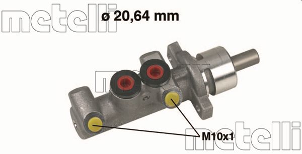 Pompa centrala, frana 05-0356 METELLI
