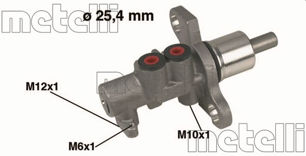 Pompa centrala, frana 05-0368 METELLI