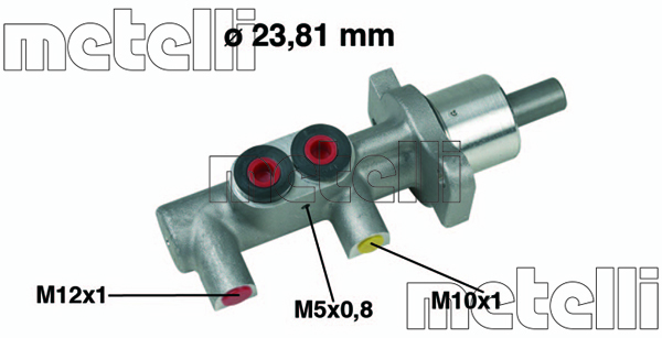 Pompa centrala, frana 05-0382 METELLI