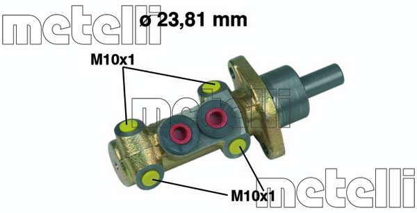 Pompa centrala, frana 05-0418 METELLI