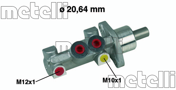 Pompa centrala, frana 05-0420 METELLI