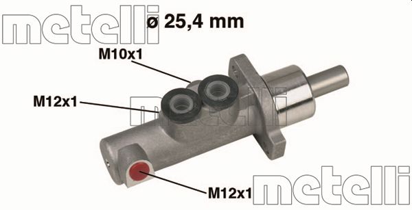 Pompa centrala, frana 05-0440 METELLI