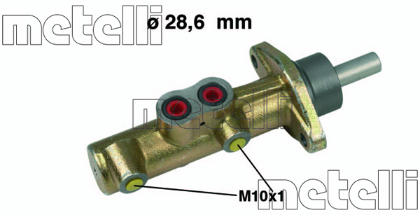 Pompa centrala, frana 05-0460 METELLI