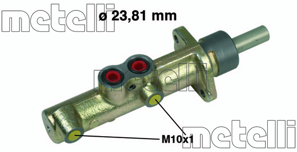 Pompa centrala, frana 05-0468 METELLI