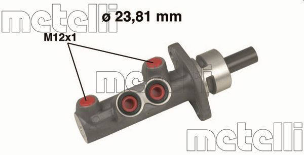 Pompa centrala, frana 05-0488 METELLI