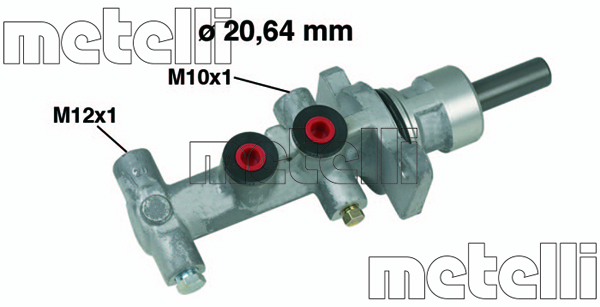 Pompa centrala, frana 05-0553 METELLI