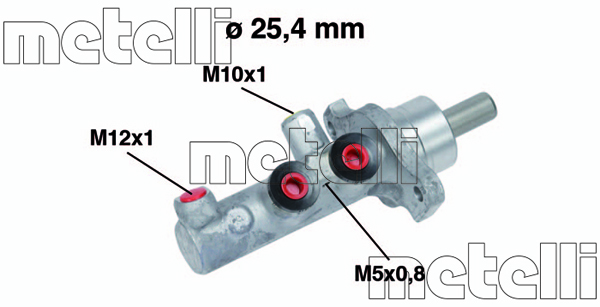 Pompa centrala, frana 05-0570 METELLI