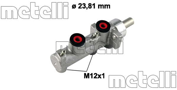 Pompa centrala, frana 05-0600 METELLI