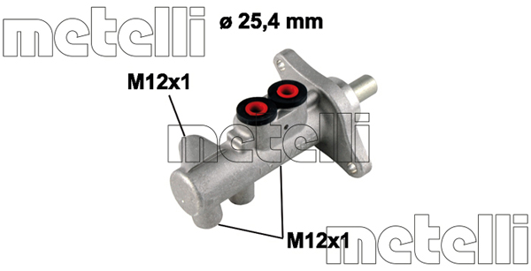 Pompa centrala, frana 05-0609 METELLI