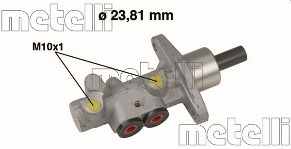 Pompa centrala, frana 05-0610 METELLI