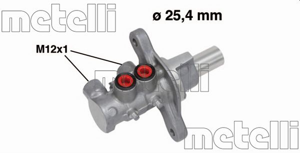 Pompa centrala, frana 05-0674 METELLI