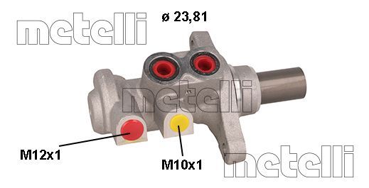Pompa centrala, frana 05-0706 METELLI