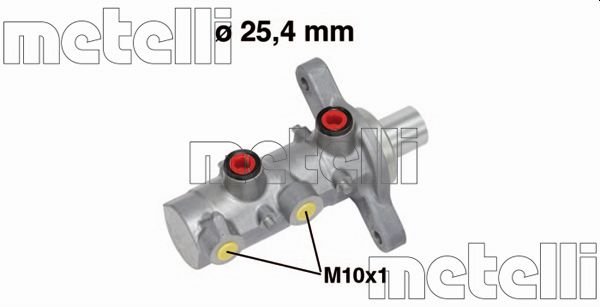 Pompa centrala, frana 05-0726 METELLI